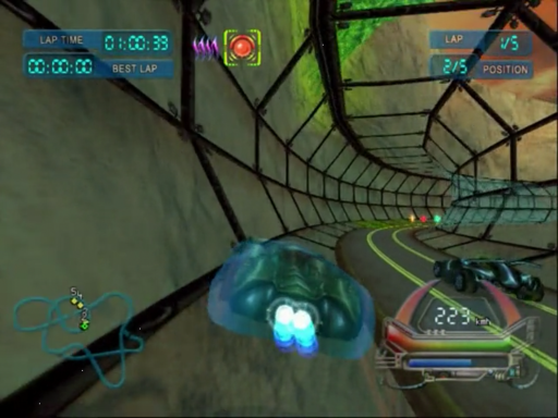 POD Speedzone title screen for Sega Dreamcast
